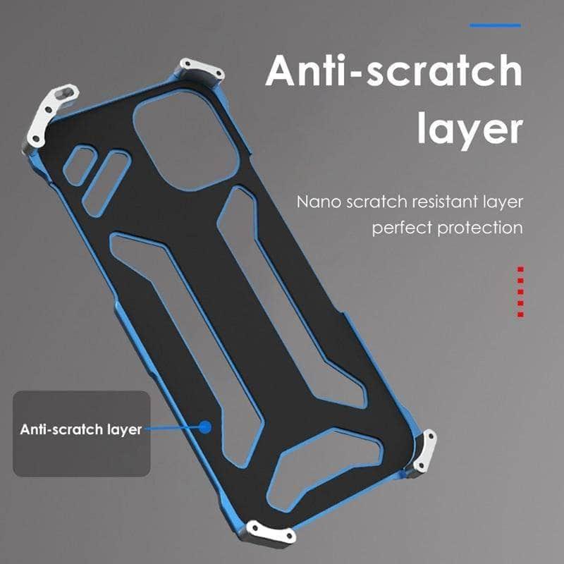 CaseBuddy Australia Casebuddy iPhone 13 Aluminum Metal Heavy Duty Armor Bumper