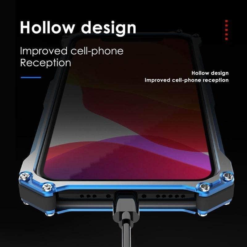 CaseBuddy Australia Casebuddy iPhone 13 Aluminum Metal Heavy Duty Armor Bumper