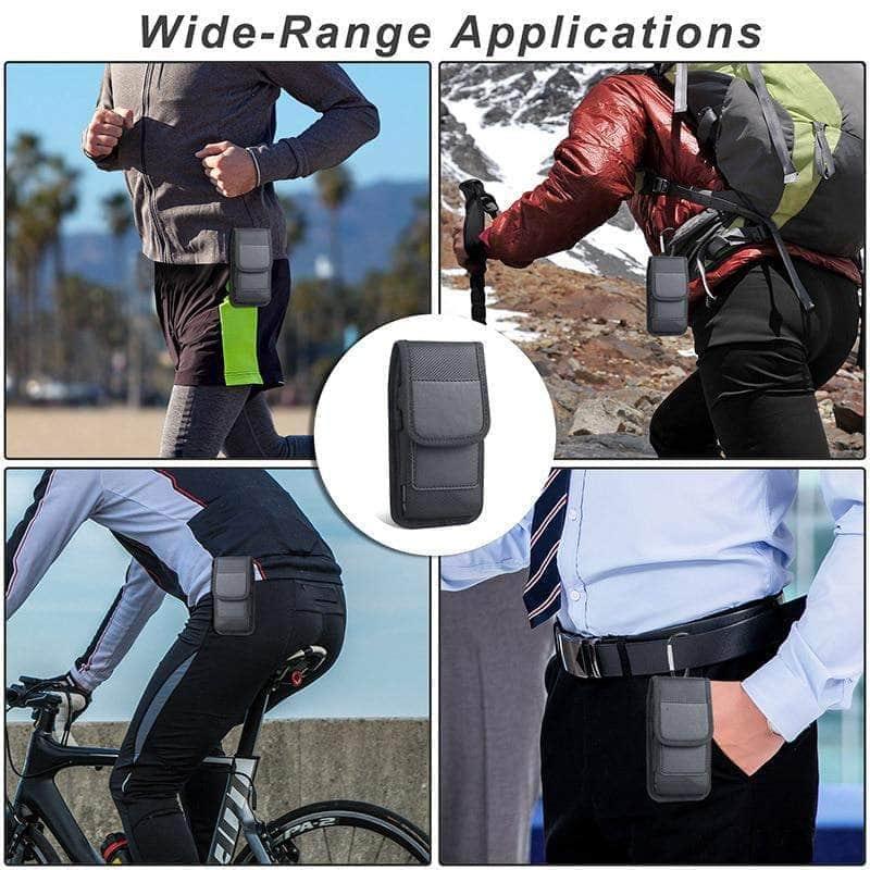 CaseBuddy Australia Casebuddy iPhone 13 & 13 Pro Belt Clip Holster Card Pouch