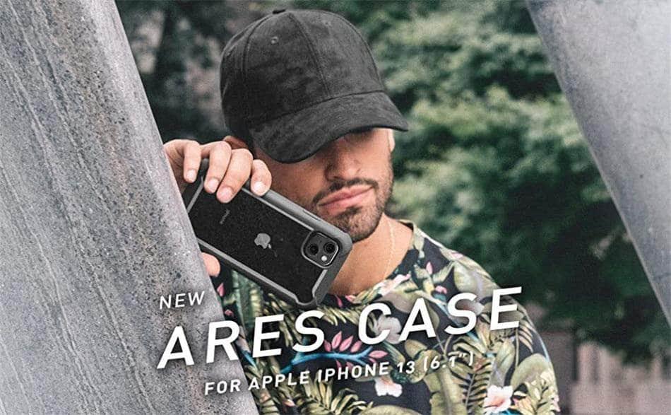 CaseBuddy Australia Casebuddy iPhone 13 I-BLASON Ares Dual Layer Rugged Clear Bumper