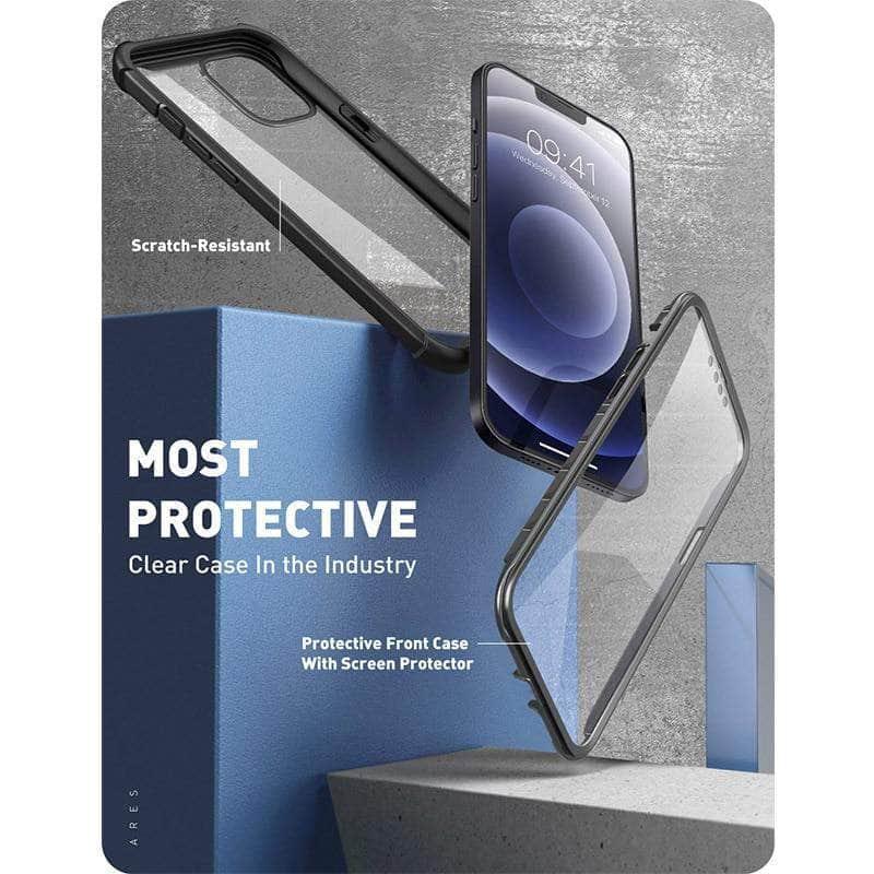 CaseBuddy Australia Casebuddy iPhone 13 I-BLASON Ares Dual Layer Rugged Clear Bumper