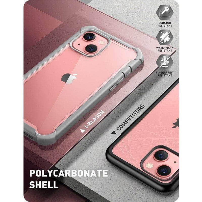 CaseBuddy Australia Casebuddy iPhone 13 I-BLASON Ares Dual Layer Rugged Clear Bumper
