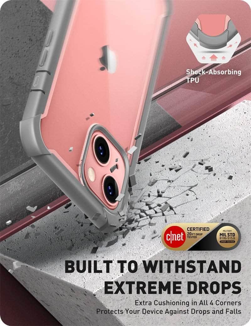 CaseBuddy Australia Casebuddy iPhone 13 I-BLASON Ares Dual Layer Rugged Clear Bumper