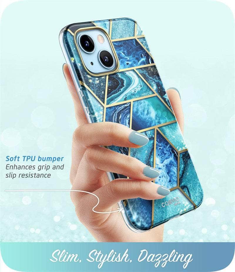 CaseBuddy Australia Casebuddy iPhone 13 I-BLASON Cosmo Glitter Marble Bumper
