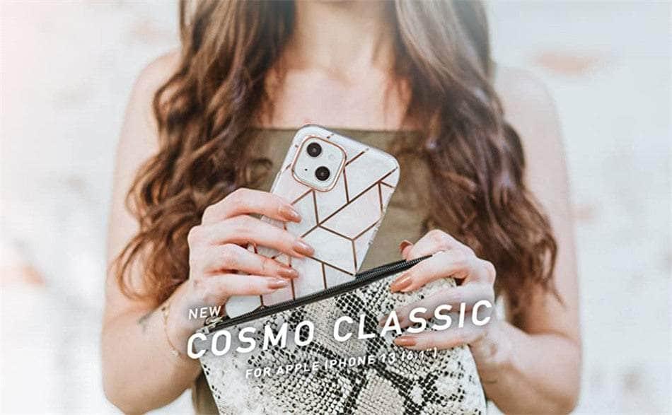 CaseBuddy Australia Casebuddy iPhone 13 I-BLASON Cosmo Glitter Marble Bumper