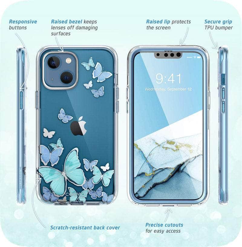 CaseBuddy Australia Casebuddy iPhone 13 I-BLASON Cosmo Glitter Marble Bumper