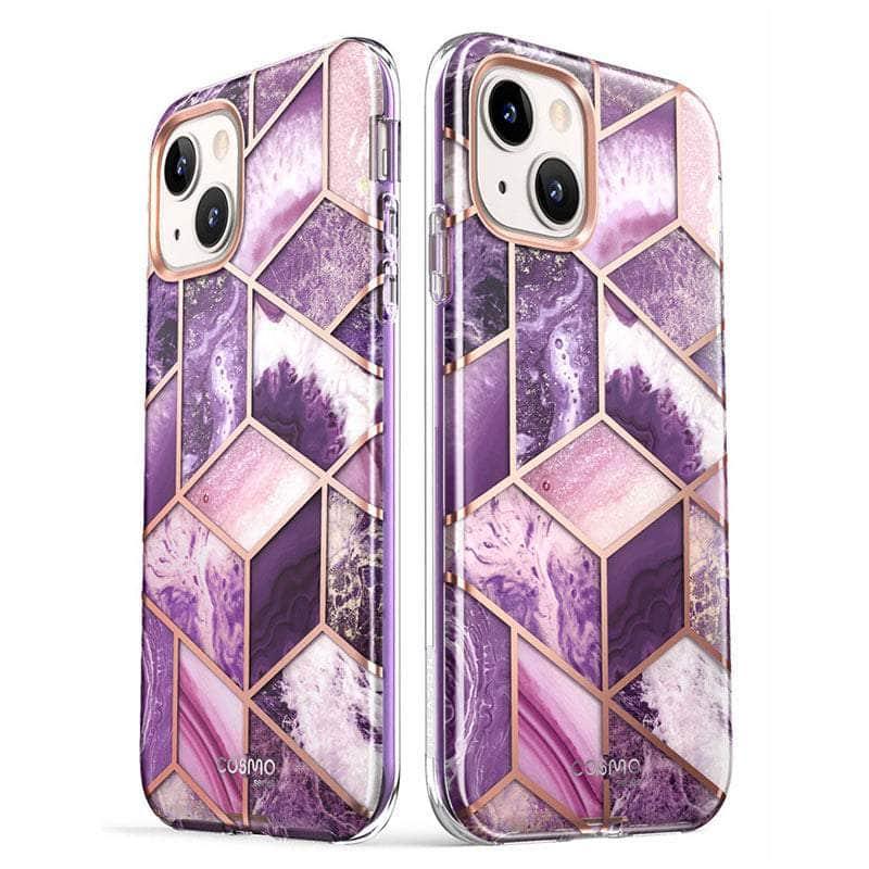CaseBuddy Australia Casebuddy iPhone 13 I-BLASON Cosmo Glitter Marble Bumper