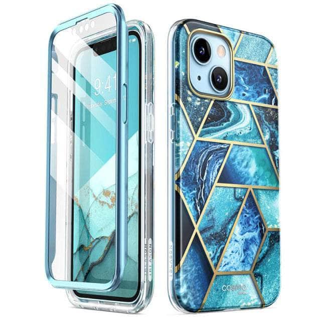 CaseBuddy Australia Casebuddy iPhone 13 I-BLASON Cosmo Glitter Marble Bumper