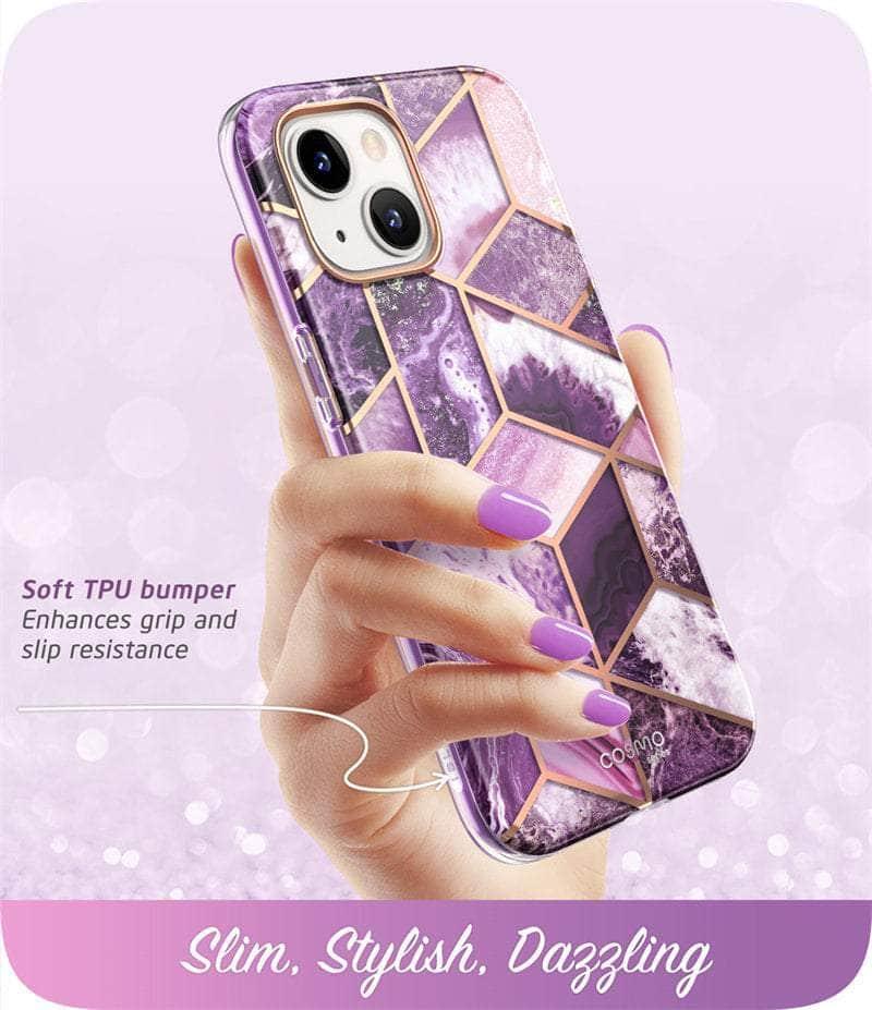 CaseBuddy Australia Casebuddy iPhone 13 I-BLASON Cosmo Glitter Marble Bumper