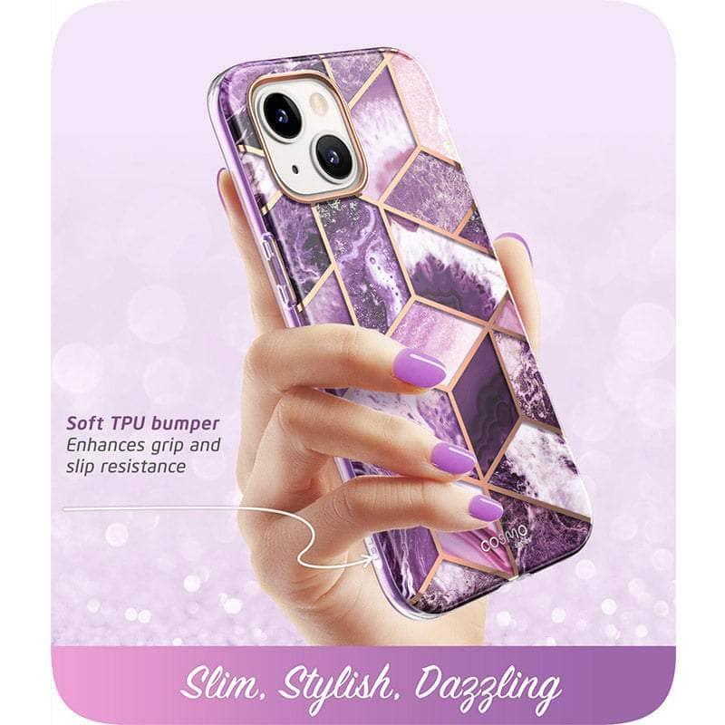 CaseBuddy Australia Casebuddy iPhone 13 I-BLASON Cosmo Glitter Marble Bumper