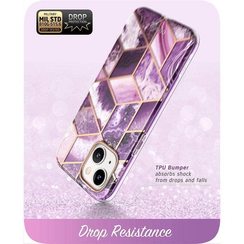 CaseBuddy Australia Casebuddy iPhone 13 I-BLASON Cosmo Glitter Marble Bumper