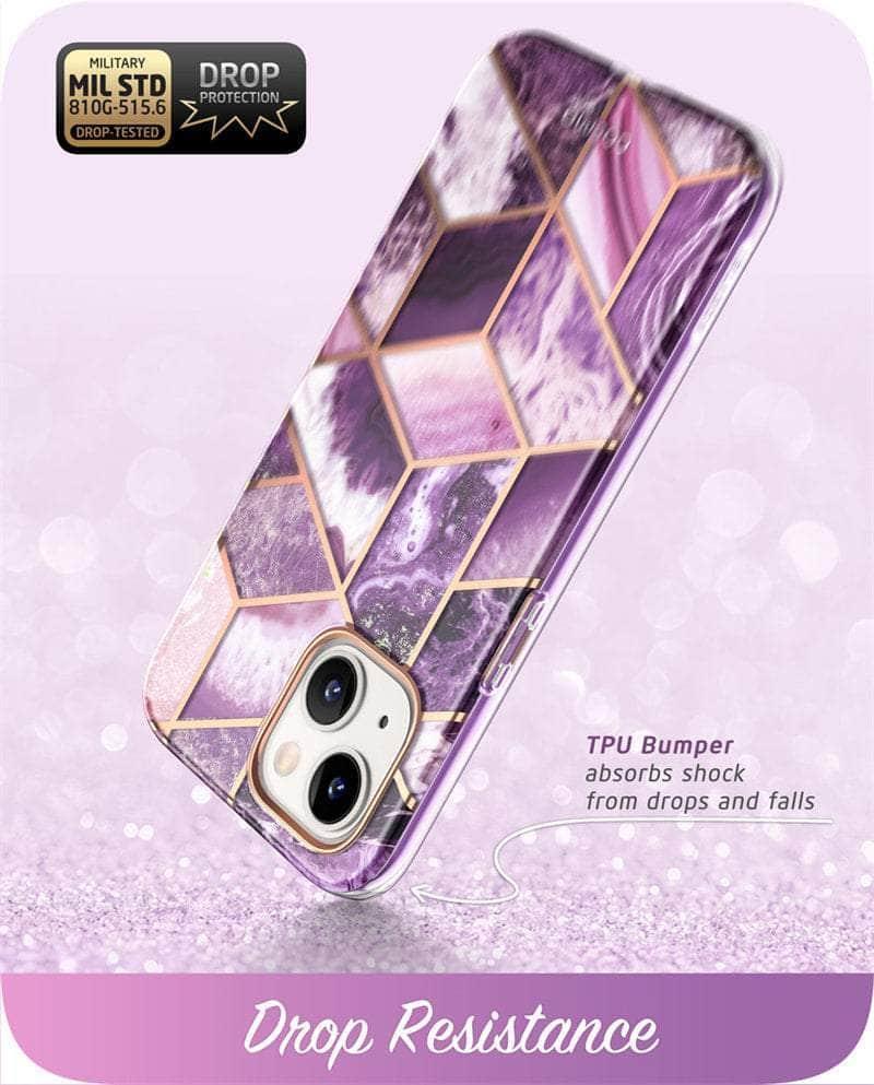 CaseBuddy Australia Casebuddy iPhone 13 I-BLASON Cosmo Glitter Marble Bumper