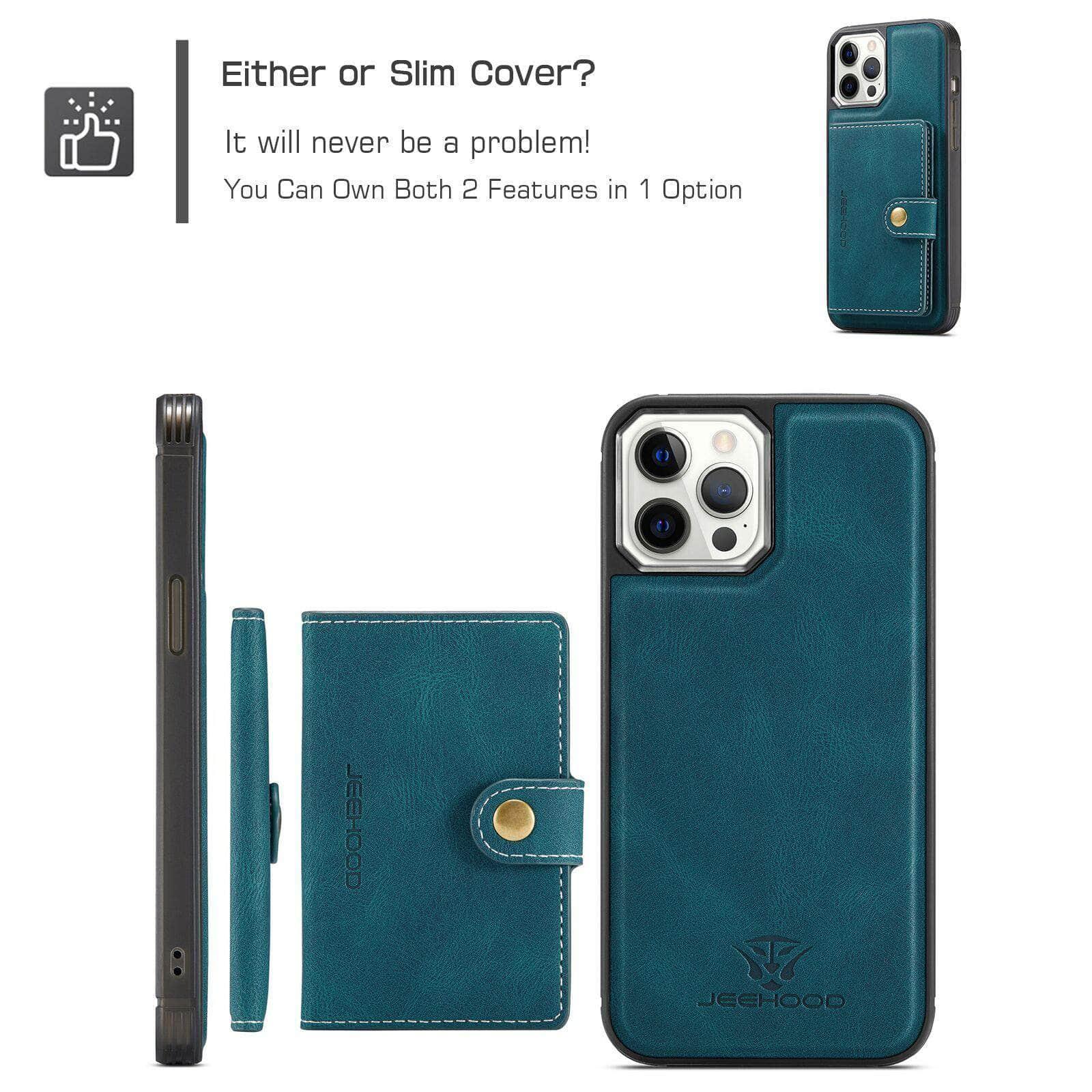CaseBuddy Australia Casebuddy iPhone 13 Mini Back Leather Card Holder Case