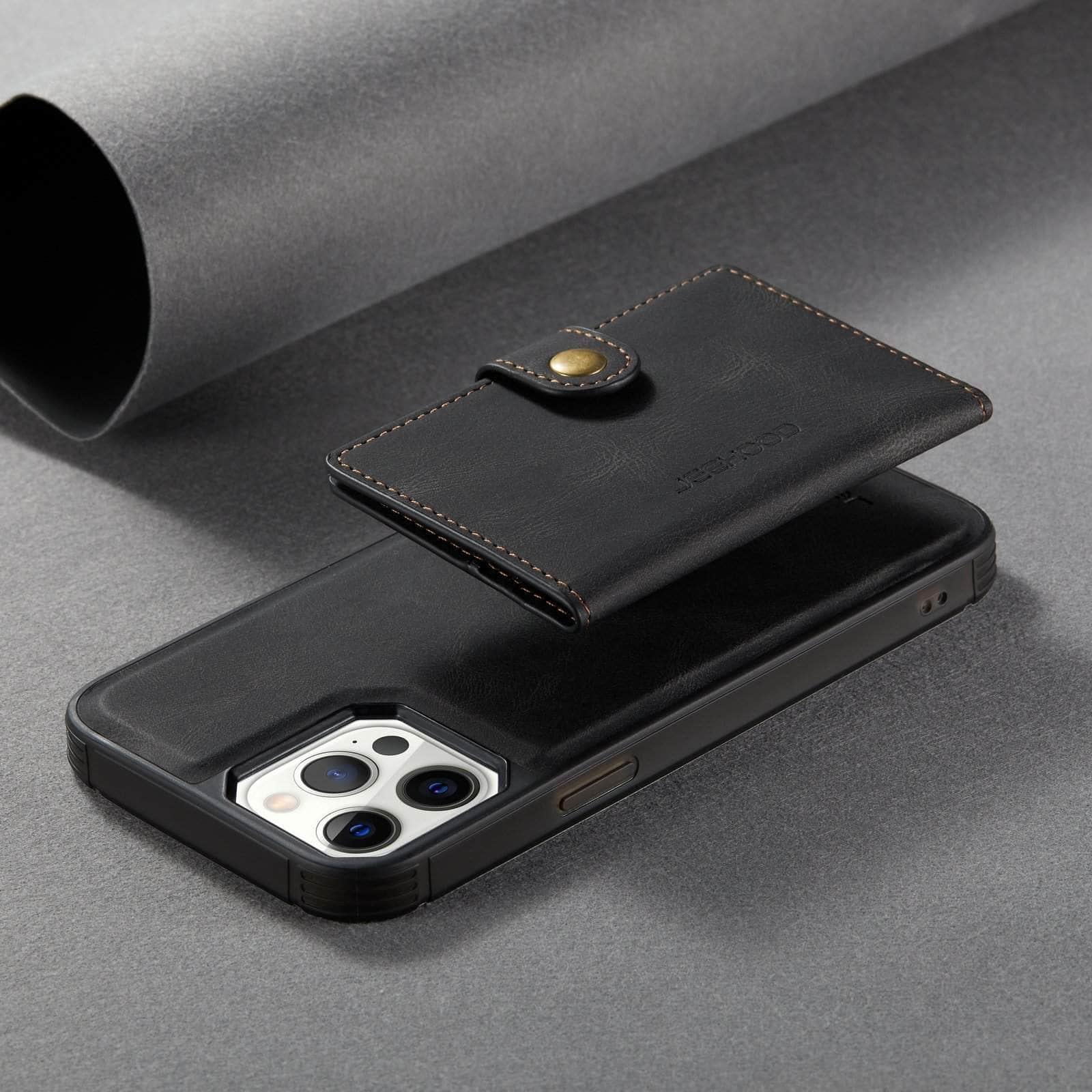 CaseBuddy Australia Casebuddy iPhone 13 Mini Back Leather Card Holder Case