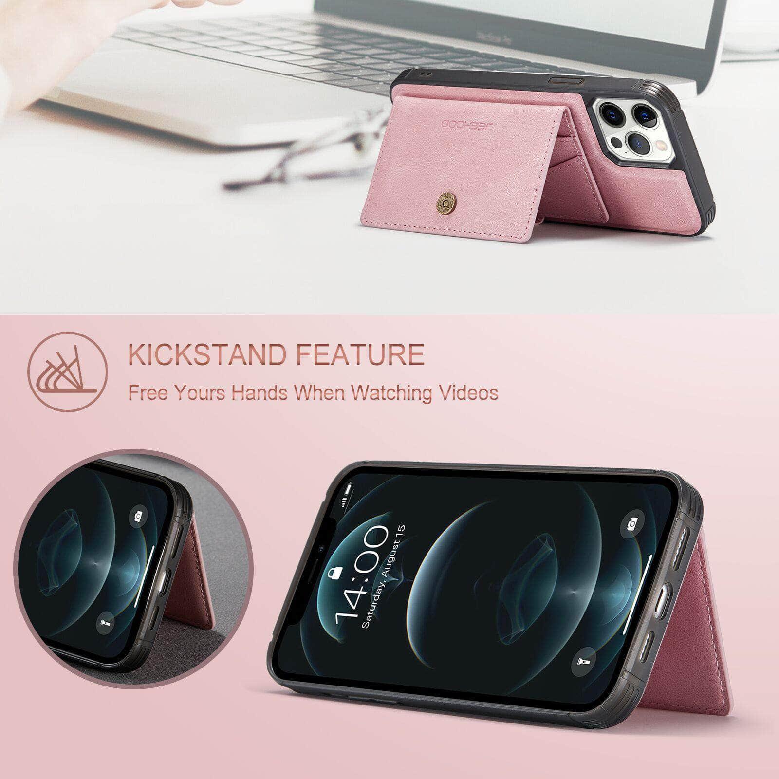 CaseBuddy Australia Casebuddy iPhone 13 Mini Back Leather Card Holder Case