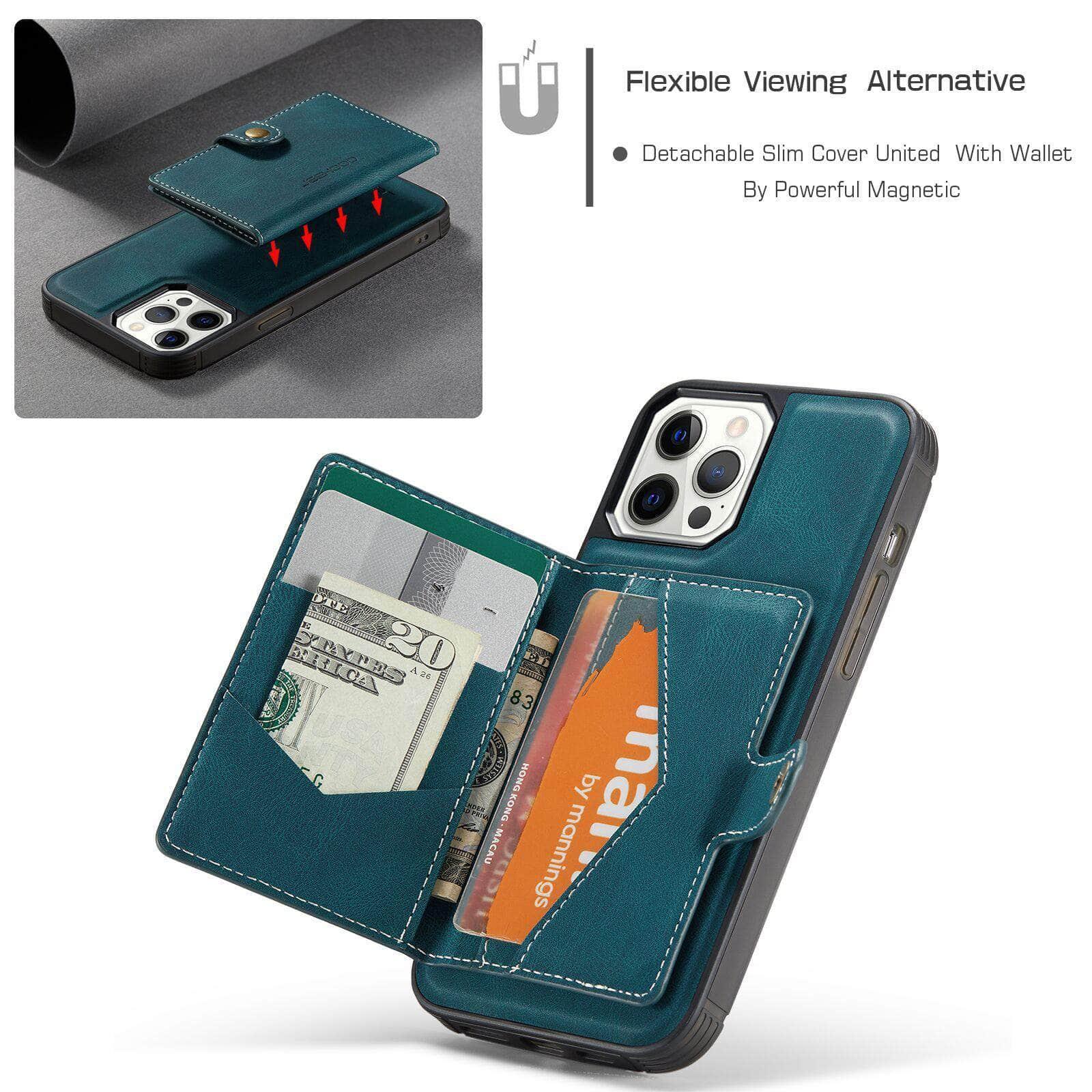 CaseBuddy Australia Casebuddy iPhone 13 Mini Back Leather Card Holder Case