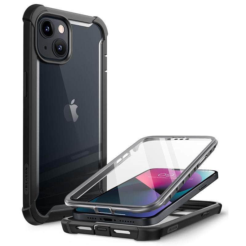 CaseBuddy Australia Casebuddy iPhone 13 Mini I-BLASON Ares Dual Layer Rugged Clear Bumper