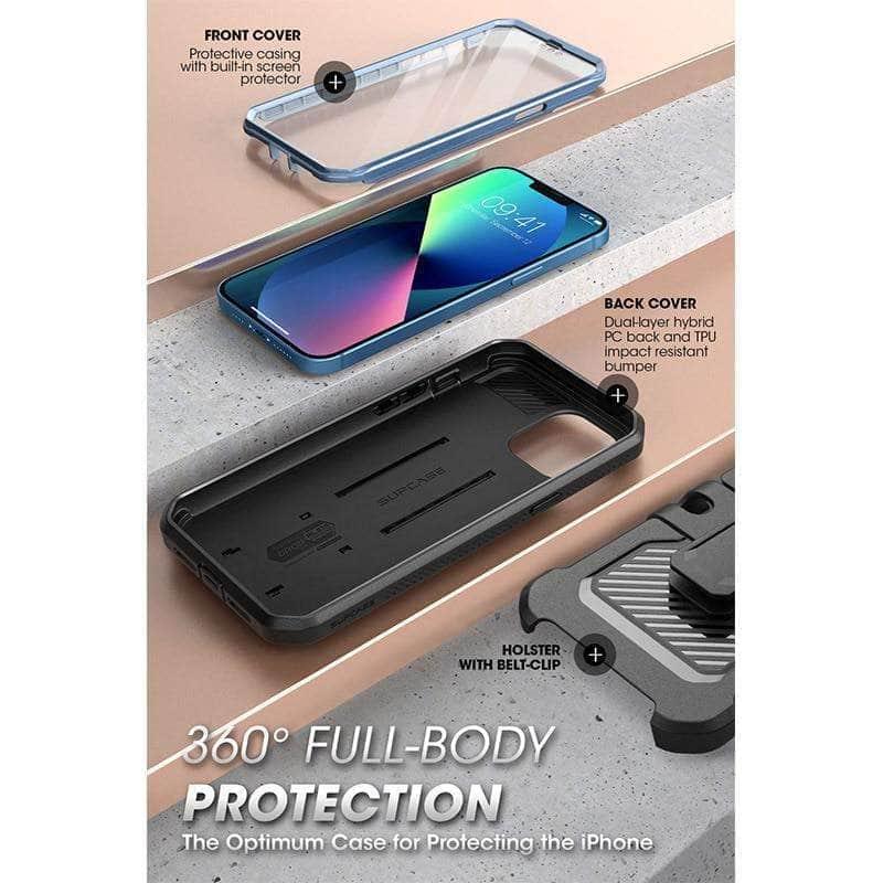 CaseBuddy Australia Casebuddy iPhone 13 Mini SUPCASE UB Pro Full-Body Rugged Holster