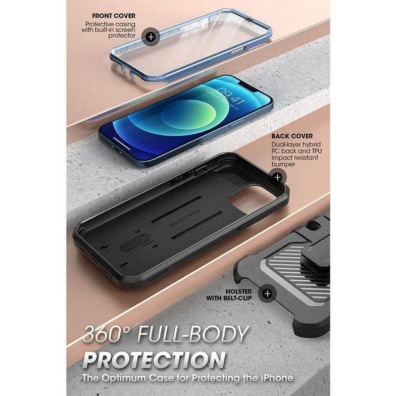 CaseBuddy Australia Casebuddy iPhone 13 Pro Case SUPCASE UB Pro Full-Body Rugged Holster Cover