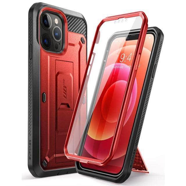 CaseBuddy Australia Casebuddy PC + TPU / Ruddy iPhone 13 Pro Case SUPCASE UB Pro Full-Body Rugged Holster Cover
