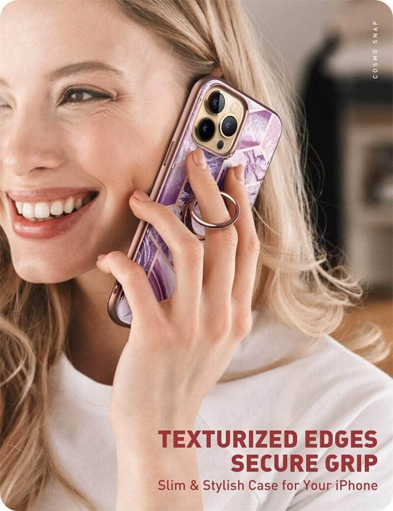 CaseBuddy Australia Casebuddy iPhone 13 Pro Cosmo Snap Slim Ring Holder