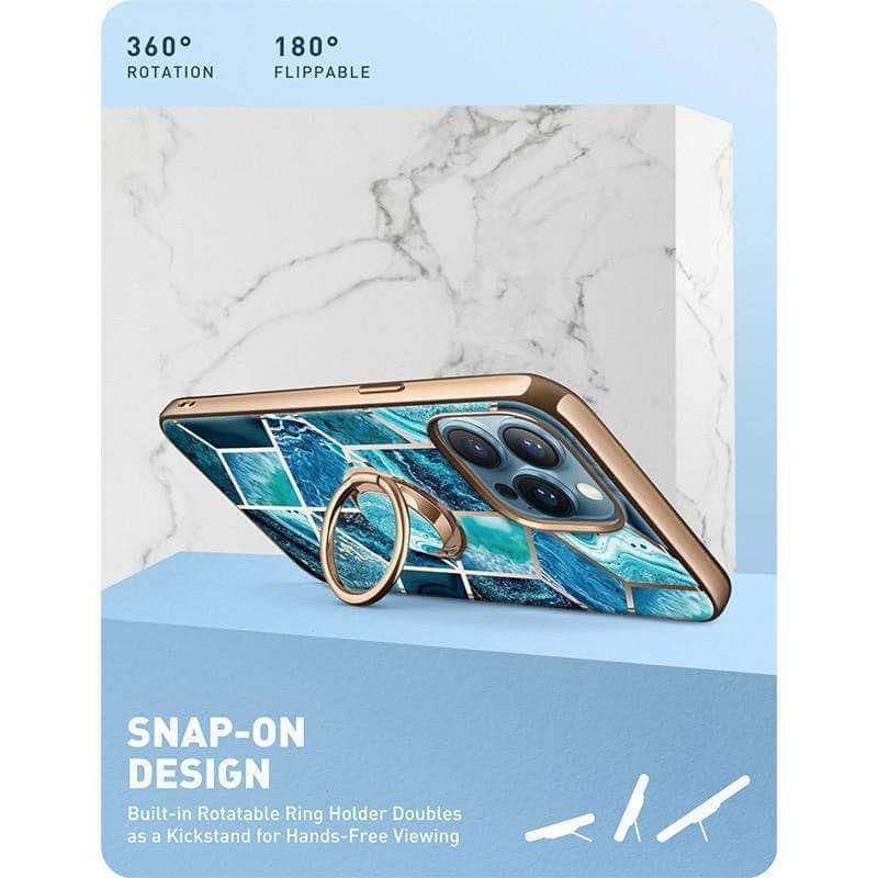 CaseBuddy Australia Casebuddy iPhone 13 Pro Cosmo Snap Slim Ring Holder