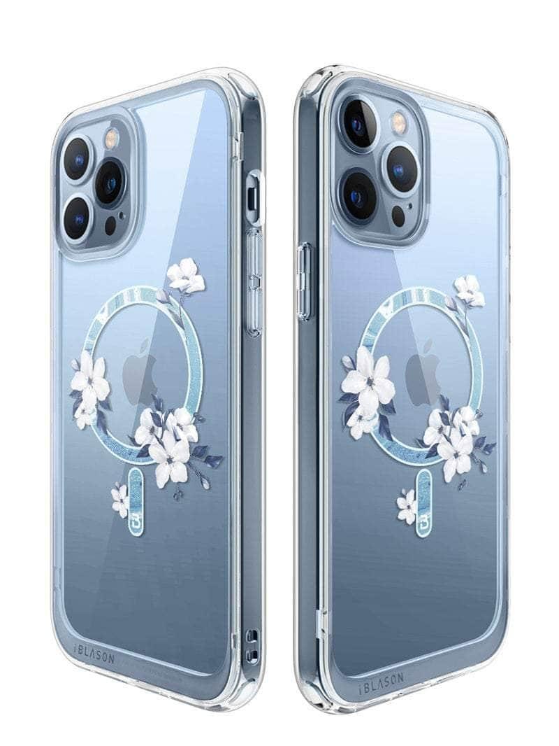 CaseBuddy Australia Casebuddy PC + TPU / Clear iPhone 13 Pro Max I-BLASON Halo Slim Clear MagSafe Case