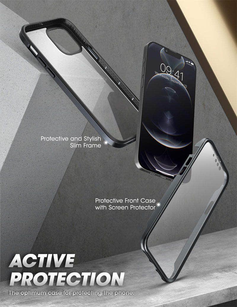 CaseBuddy Australia Casebuddy iPhone 13 Pro Max SUPCASE UB Edge Pro Slim Frame Clear Back Case