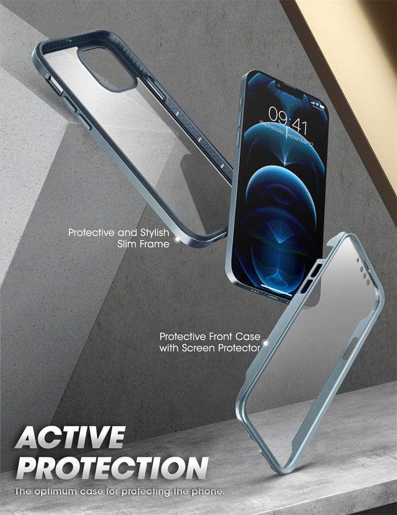 CaseBuddy Australia Casebuddy iPhone 13 Pro Max SUPCASE UB Edge Pro Slim Frame Clear Back Case