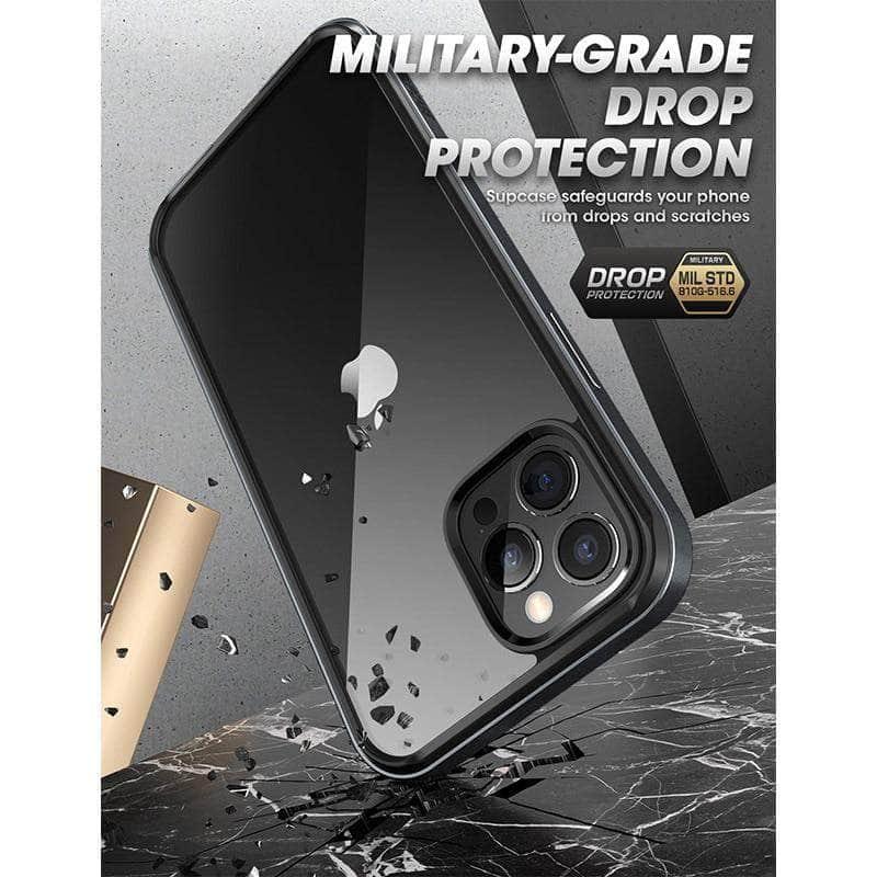 CaseBuddy Australia Casebuddy iPhone 13 Pro Max SUPCASE UB Edge Pro Slim Frame Clear Back Case