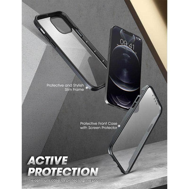 CaseBuddy Australia Casebuddy iPhone 13 Pro Max SUPCASE UB Edge Pro Slim Frame Clear Back Case