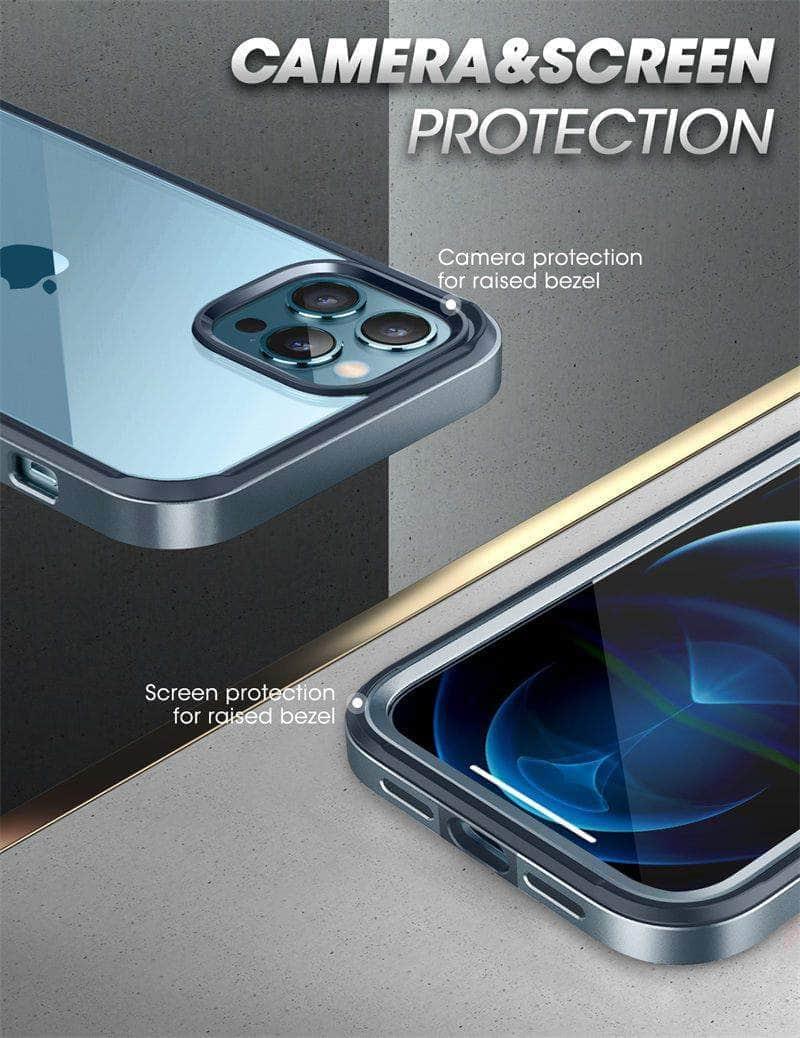 CaseBuddy Australia Casebuddy iPhone 13 Pro Max SUPCASE UB Edge Pro Slim Frame Clear Back Case