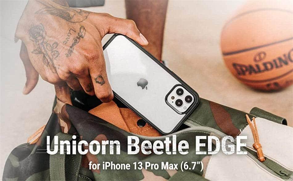 CaseBuddy Australia Casebuddy iPhone 13 Pro Max SUPCASE UB Edge Pro Slim Frame Clear Back Case