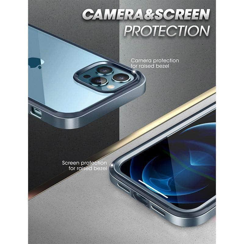CaseBuddy Australia Casebuddy iPhone 13 Pro Max SUPCASE UB Edge Pro Slim Frame Clear Back Case