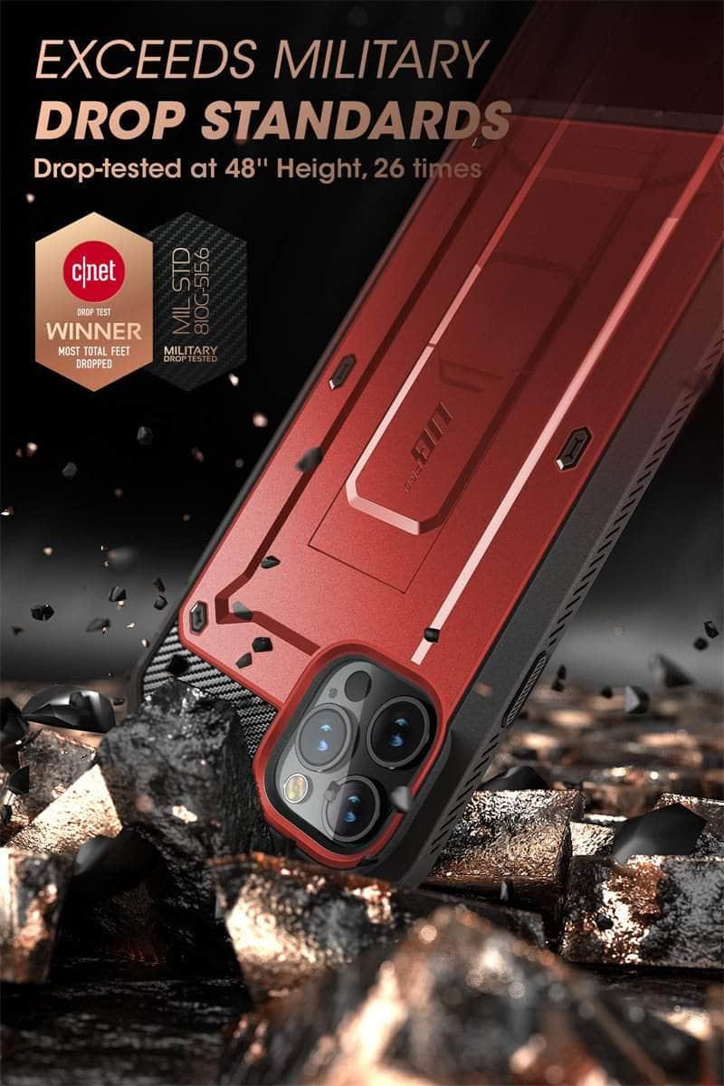 CaseBuddy Australia Casebuddy iPhone 13 Pro Max SUPCASE UB Pro Full-Body Rugged Holster Cover