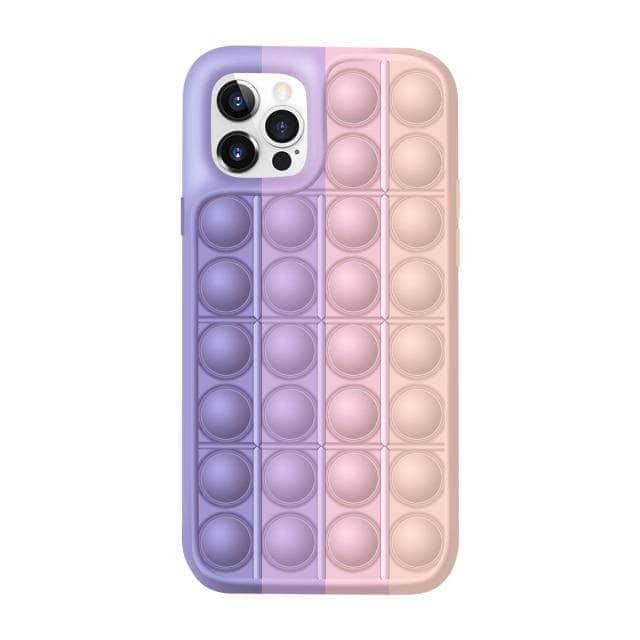 CaseBuddy Australia Casebuddy iPhone 13 Pro / ZiFen iPhone 13 Pro Stress Reliever Fidget Push Bubble Case