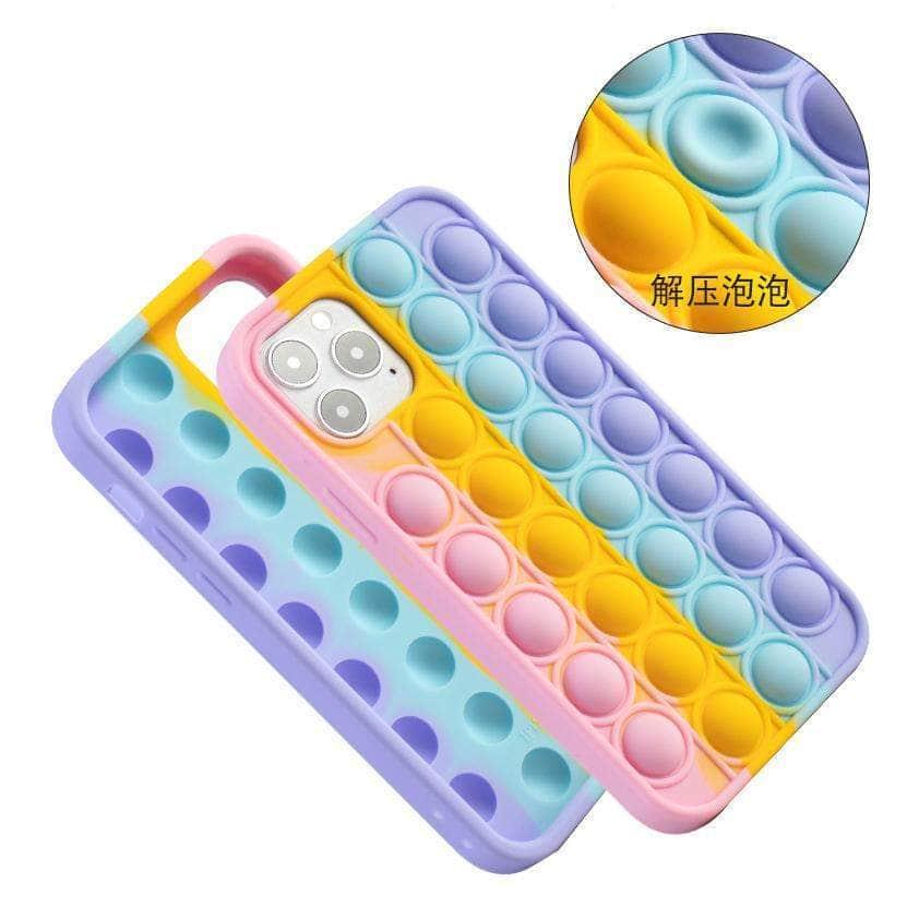 CaseBuddy Australia Casebuddy iPhone 13 Pro Stress Reliever Fidget Push Bubble Case