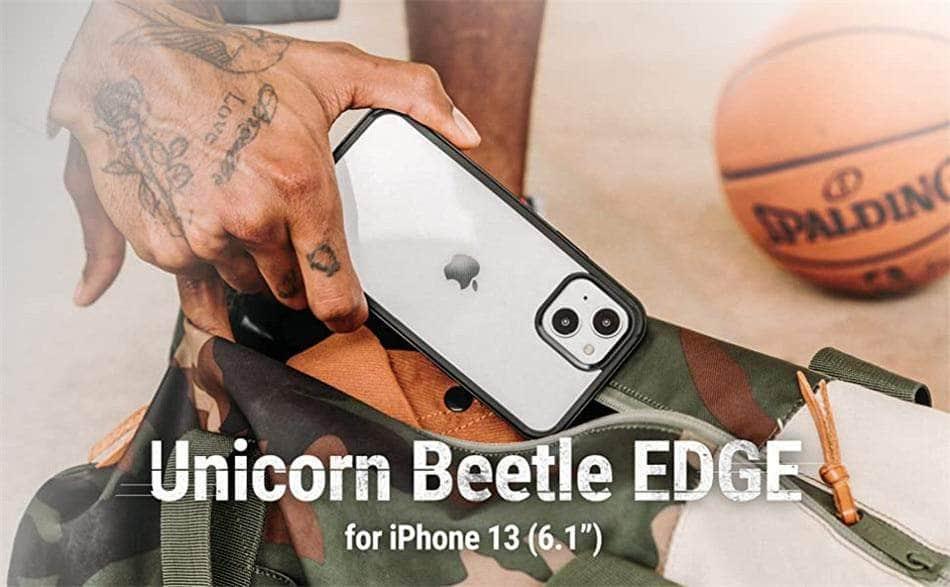 CaseBuddy Australia Casebuddy iPhone 13 SUPCASE UB Edge Clear Back Built-in Screen Protector