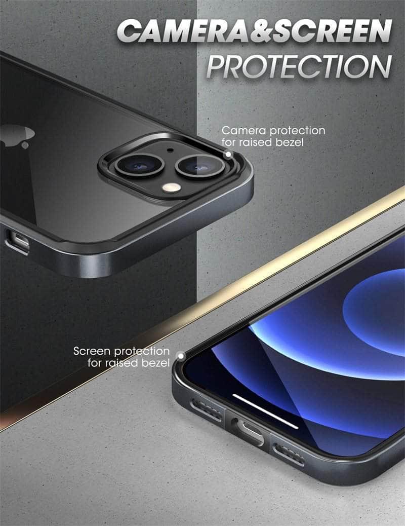 CaseBuddy Australia Casebuddy iPhone 13 SUPCASE UB Edge Clear Back Built-in Screen Protector