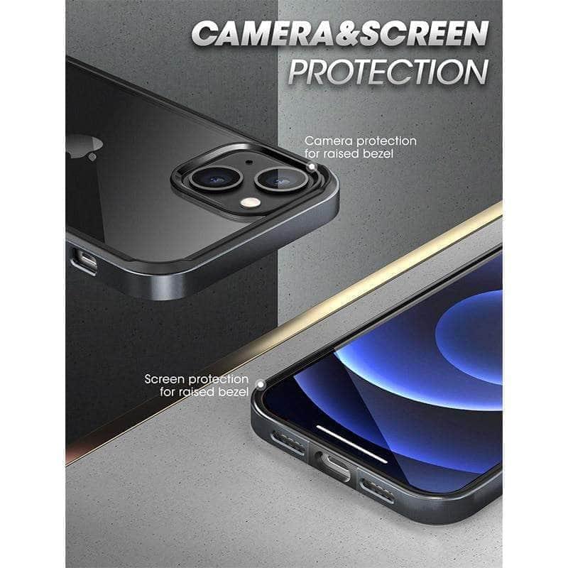 CaseBuddy Australia Casebuddy iPhone 13 SUPCASE UB Edge Clear Back Built-in Screen Protector