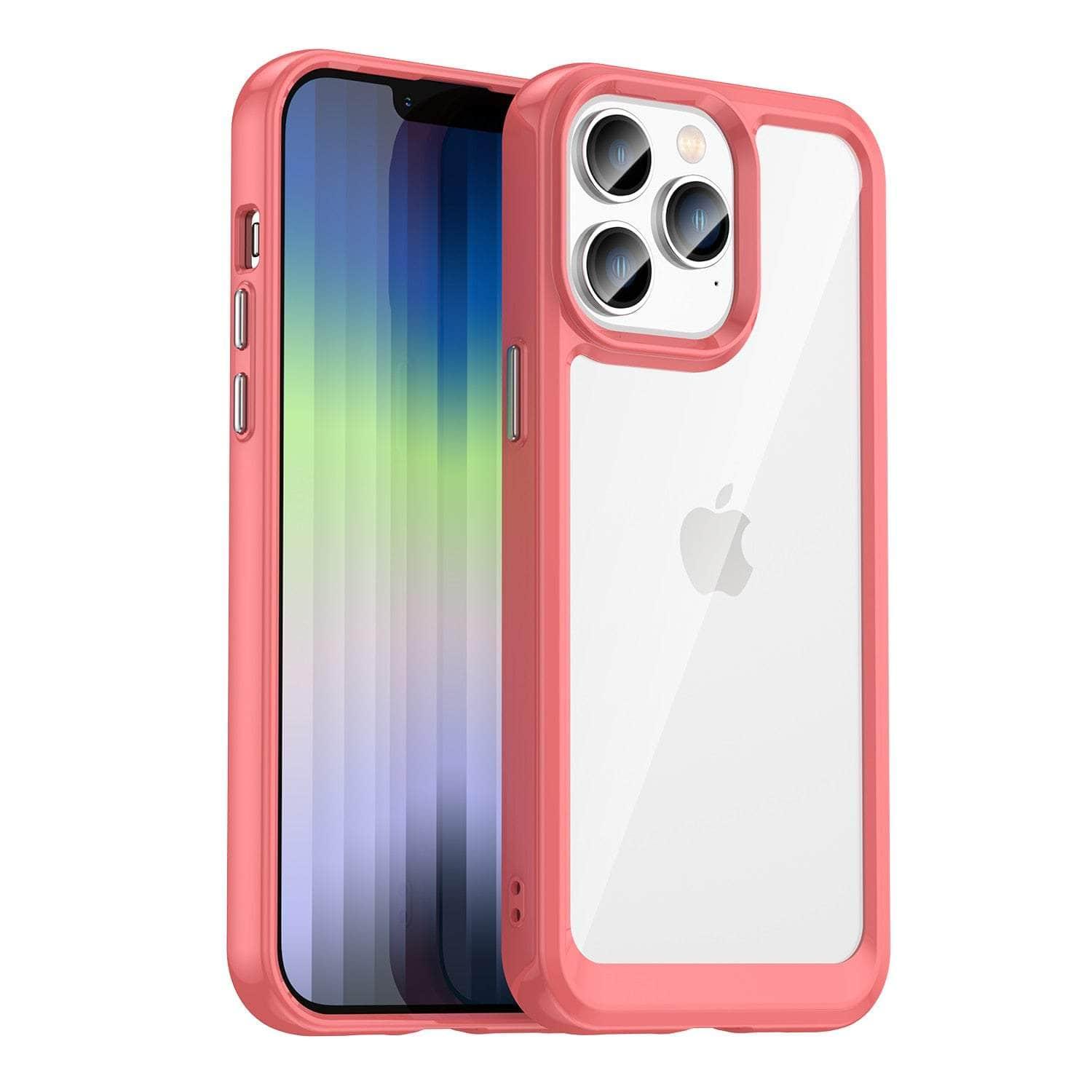 Casebuddy iPhone 14 Acrylic Fitted Shockproof Anti-Slip Case