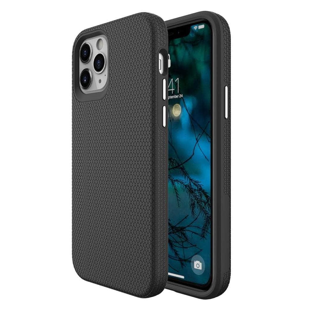 Casebuddy Black / for iPhone 14 iPhone 14 Dual Layer Heavy Duty Case