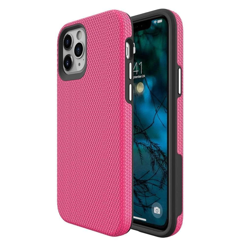 Casebuddy Pink / for iPhone 14 iPhone 14 Dual Layer Heavy Duty Case