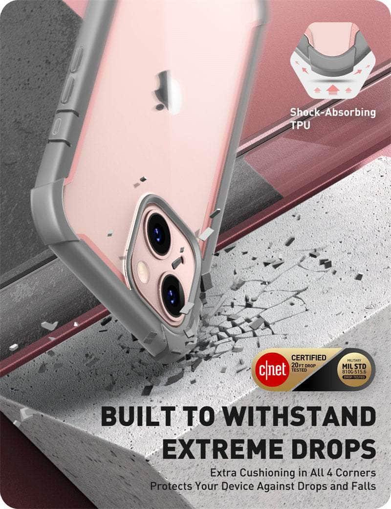 Casebuddy Black / PC + TPU iPhone 14 I-BLASON Ares Dual Layer Rugged Case