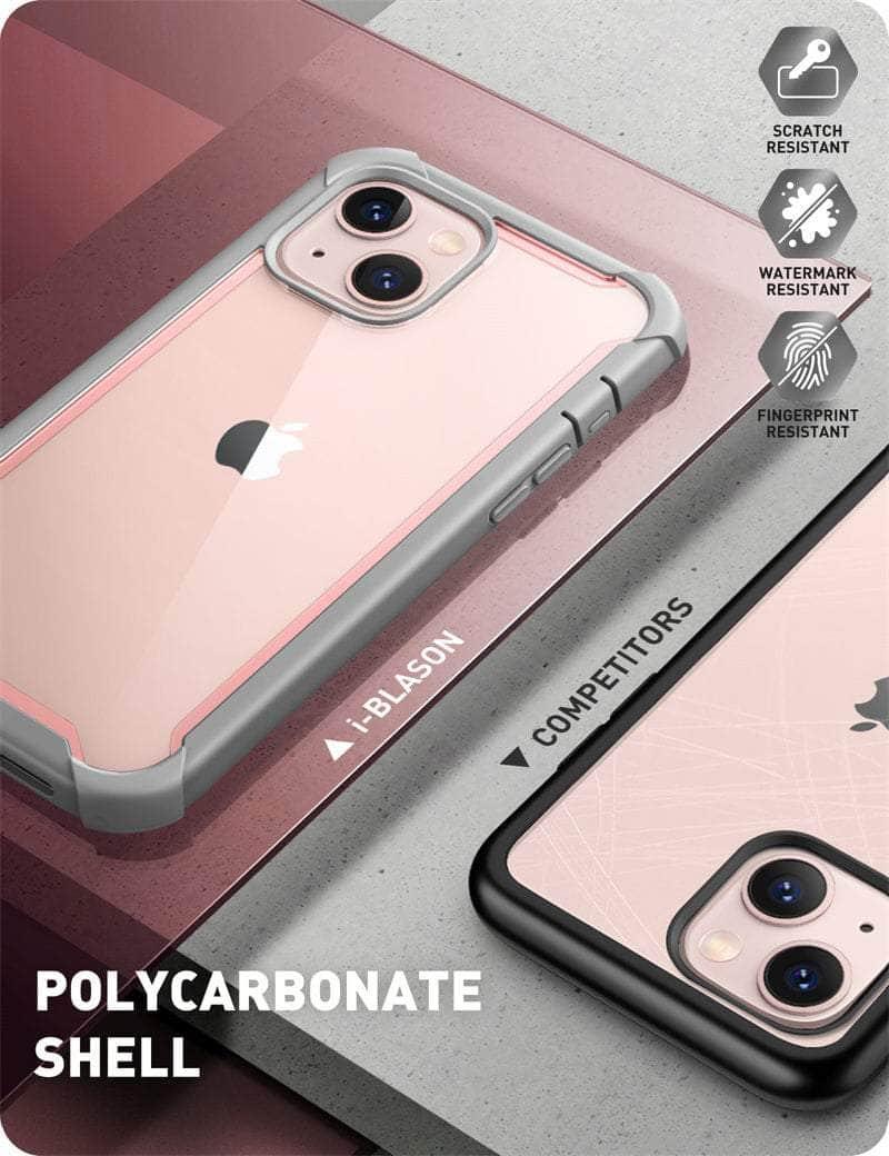 Casebuddy Black / PC + TPU iPhone 14 I-BLASON Ares Dual Layer Rugged Case