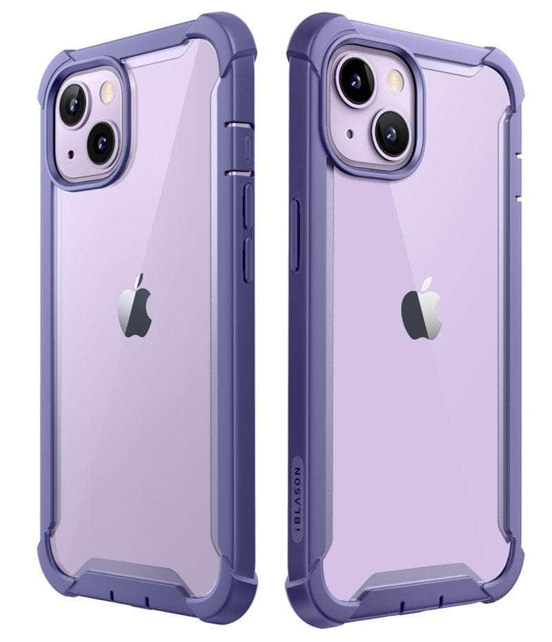 Casebuddy Black / PC + TPU iPhone 14 I-BLASON Ares Dual Layer Rugged Case