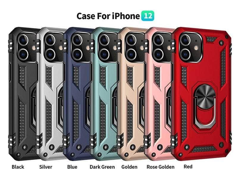 Casebuddy iPhone 14 Max Finger Metal Ring Holder Cover
