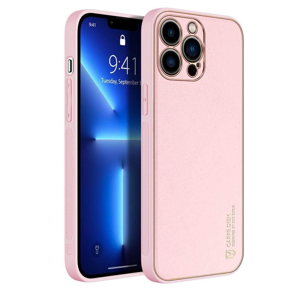 Casebuddy Pink / For Iphone 14 Plus iPhone 14 Plus Ultra-thin Plating Back Case