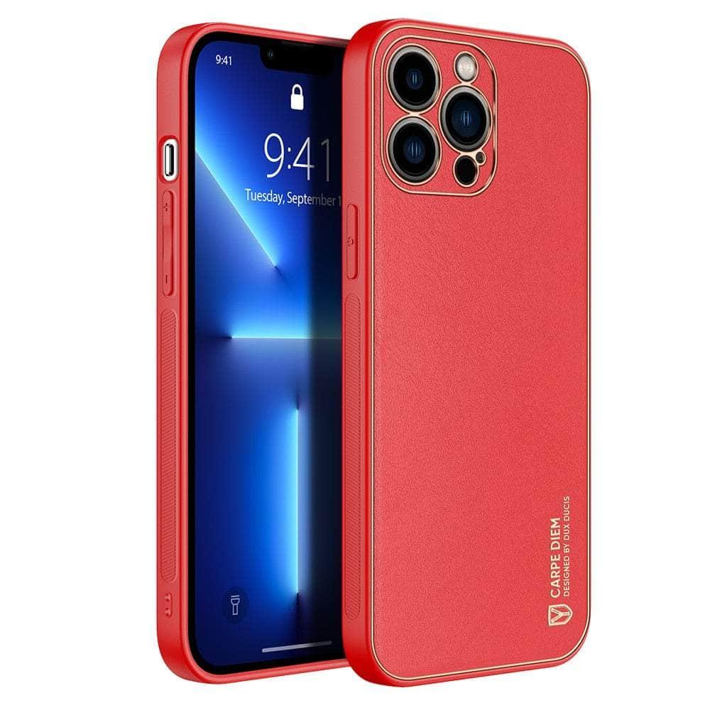 Casebuddy Red / For Iphone 14 Plus iPhone 14 Plus Ultra-thin Plating Back Case