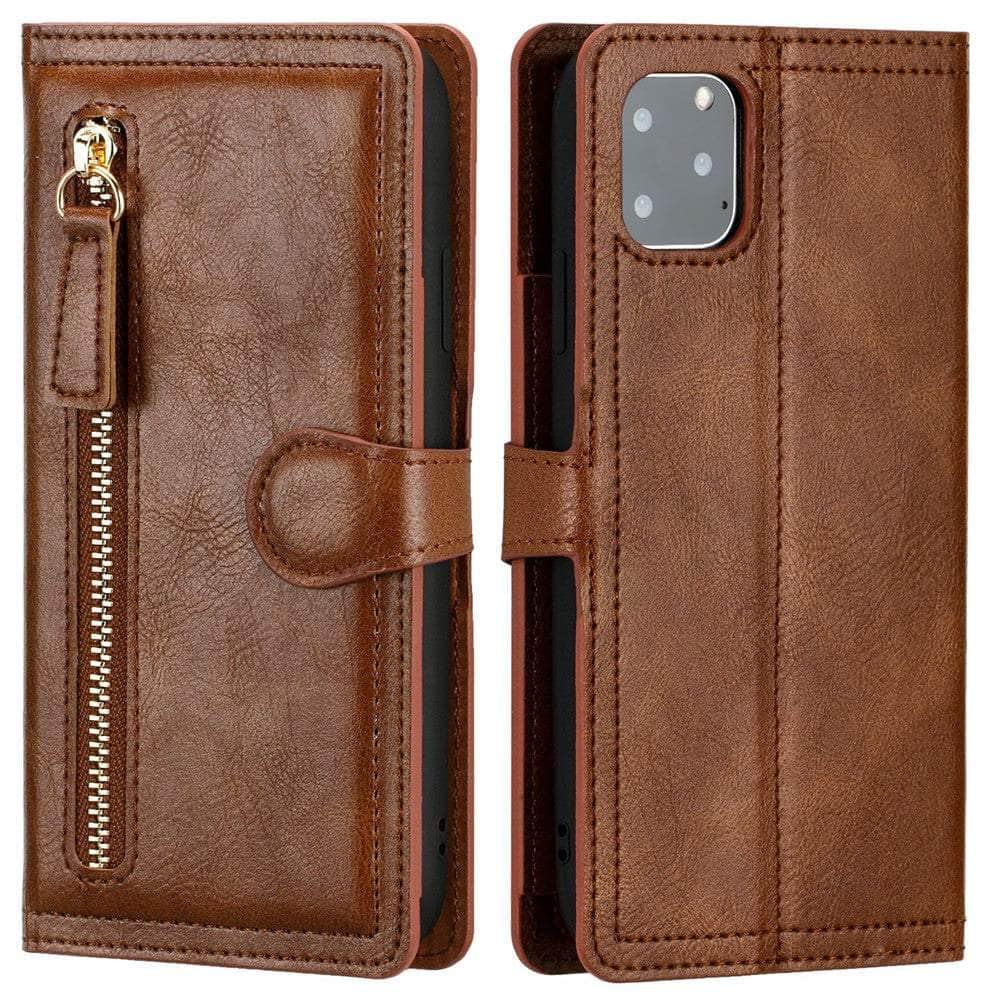 Casebuddy iPhone 14 Pro Leather Wallet Book Case